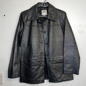 Today’s Leather Blazer